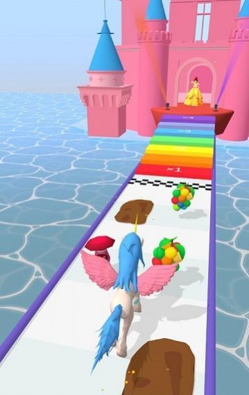 独角兽装扮跑(Unicorn Run 3D)图2