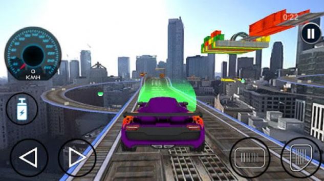 垂直坡道赛车下载(Car Stunt 3D Adventure)图2