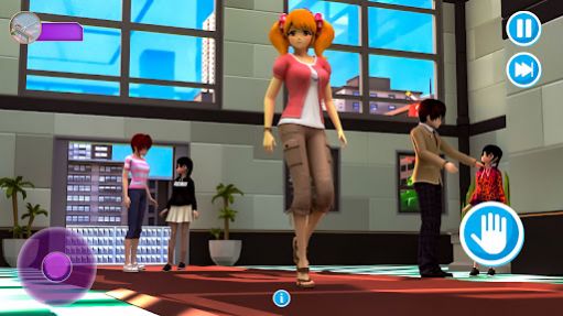 AnimeHighSchoolGirlTeacherSimulator3dGames图1