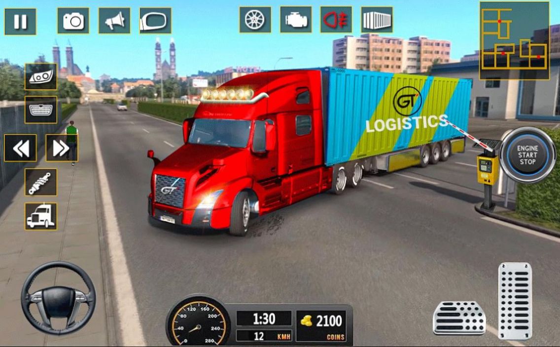 卡车驾驶停车模拟3D(Truck parking game)图1