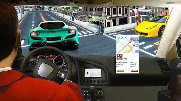 现代出租车旅游(USA City Taxi Driver 3D Free Taxi Game)图2