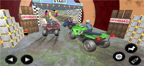 山地四轮摩托车赛Mountain Quad Bike Racing图1