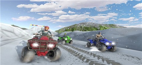 山地四轮摩托车赛Mountain Quad Bike Racing图2