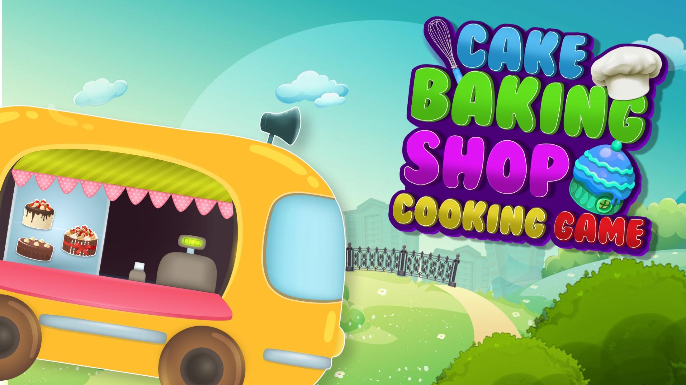 女孩蛋糕烘焙店(Cake Baking Games for Girls)图1