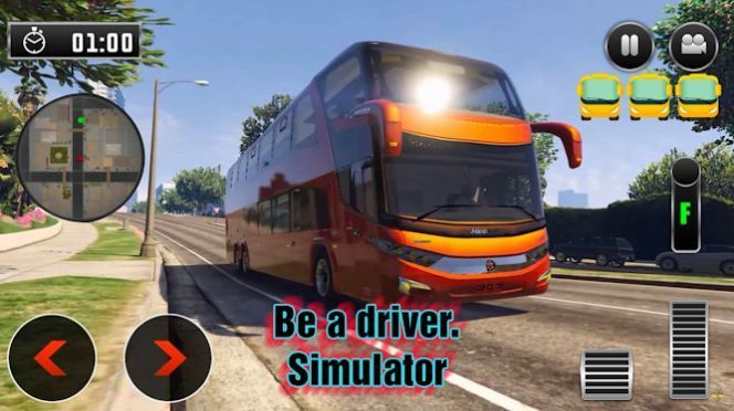 成为驾驶员模拟器游戏(Be a driver: Simulator)图1