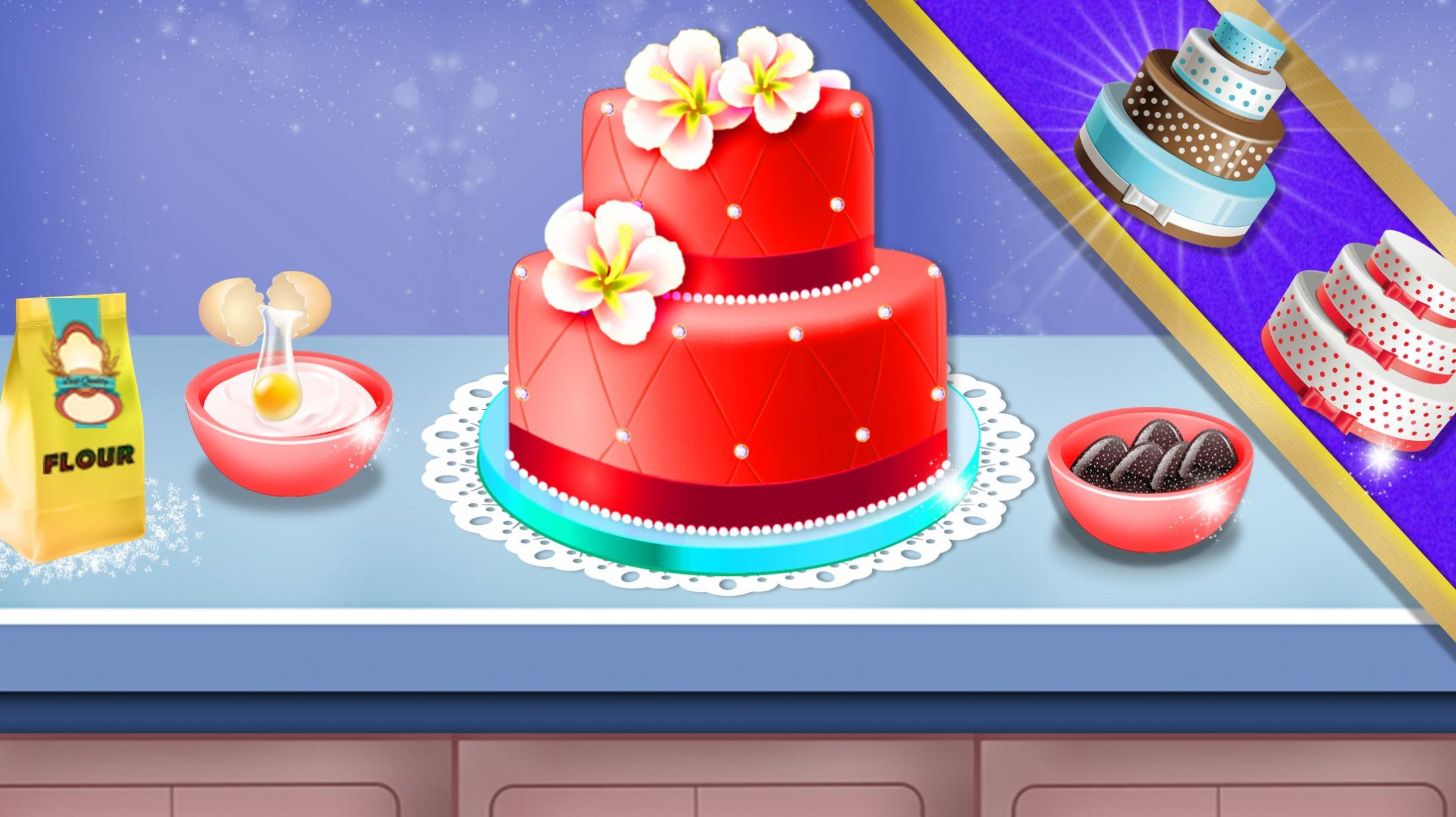 女孩蛋糕烘焙店(Cake Baking Games for Girls)图2