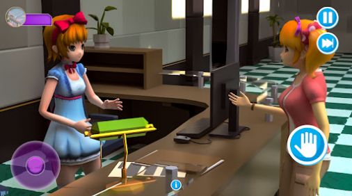 AnimeHighSchoolGirlTeacherSimulator3dGames图3