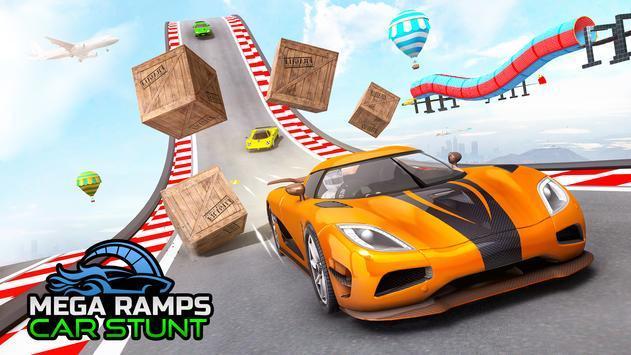 Mega Ramp Car Stunts Racing 3D: Free Car Games图0