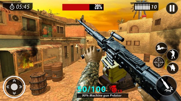 生死战场突击队(Real Commando Shooting Games)图1