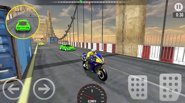 王者摩托车模拟器(Car VS Bike Racing)图1