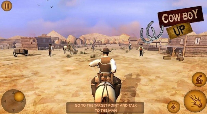 西部枪战牛仔冒险（Western Gunfighter Cowboy Game）图1