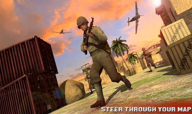 二战世界战争英雄(World War II FPS Shooting Heroes of War)图0