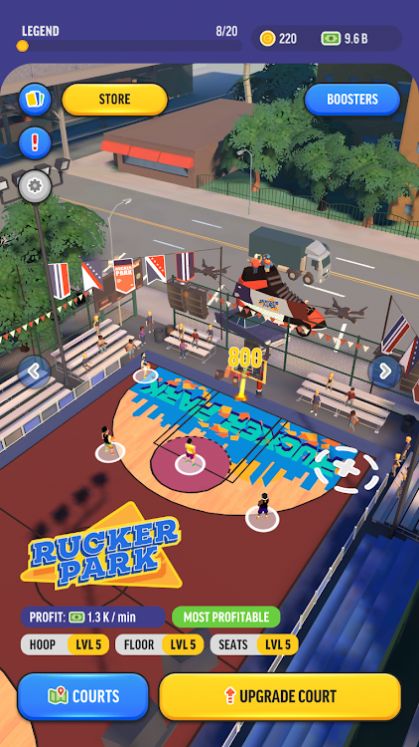 篮球传奇大亨中文(Basketball Legends）图2