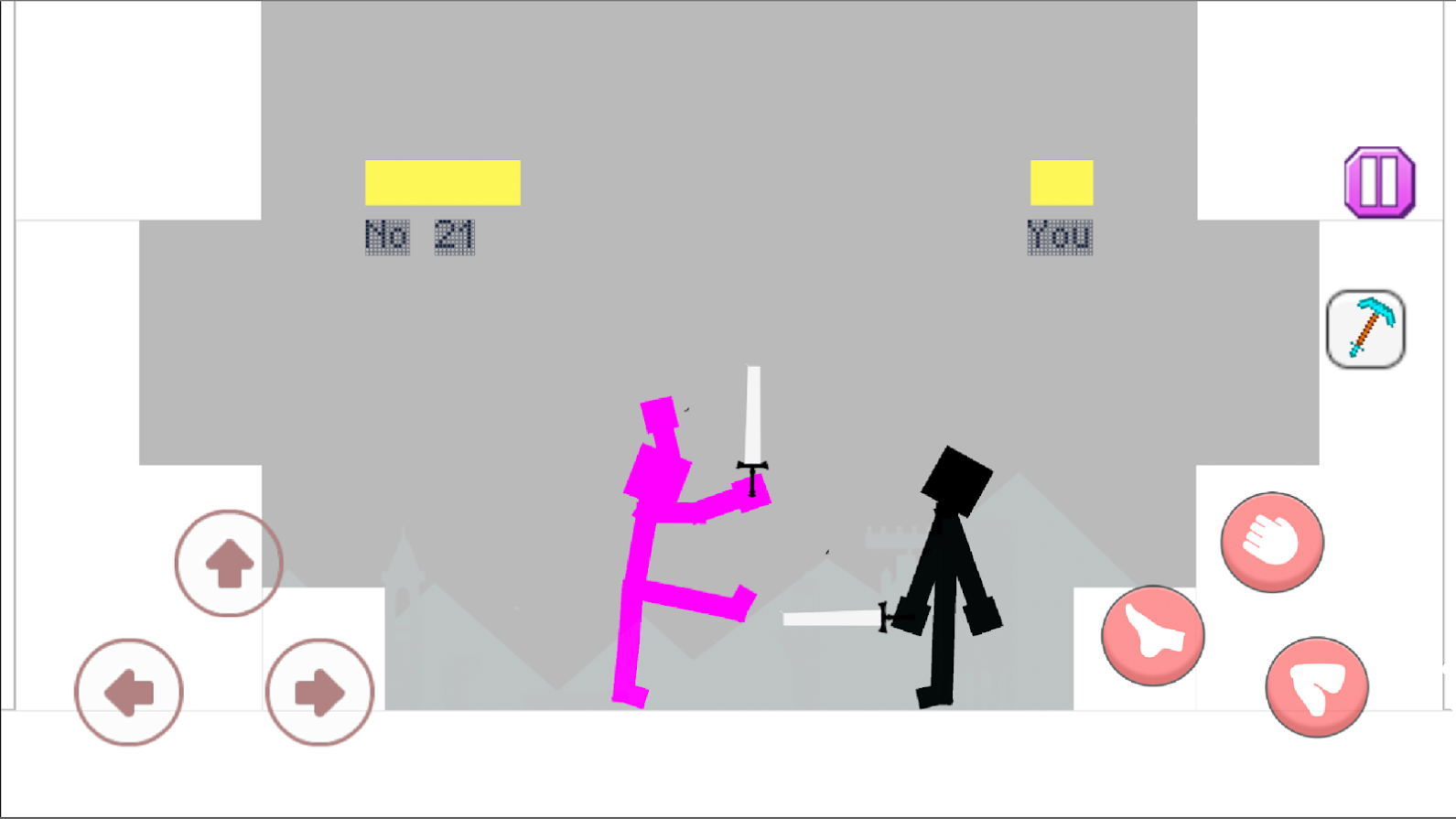 火柴人拳击格斗3d游戏(Stickman Fight)图1