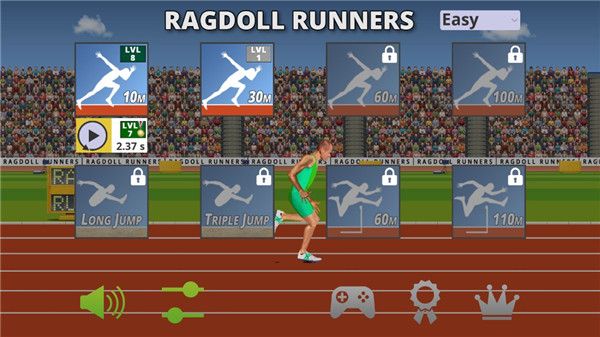 跑步模拟器最新版(Ragdoll Runners)图2