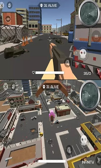 3d模拟吃鸡战场图2