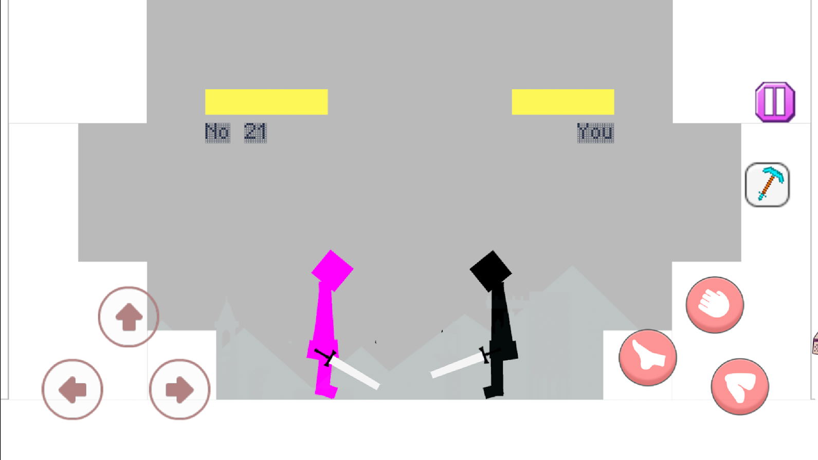 火柴人拳击格斗3d游戏(Stickman Fight)图0