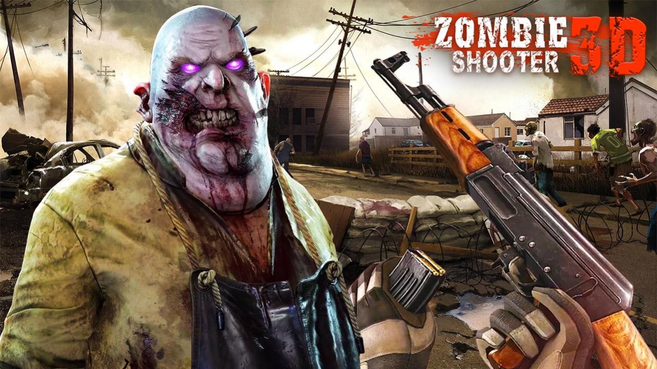 死亡之怒僵尸3D射手Zombie Shooting图1