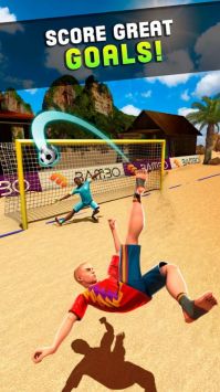 沙滩足球模拟器Shoot Goal Beach Soccer图1