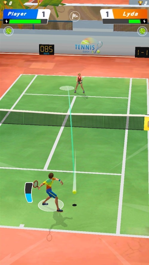 Tennis Clash 3D(网球碰撞3D)图1