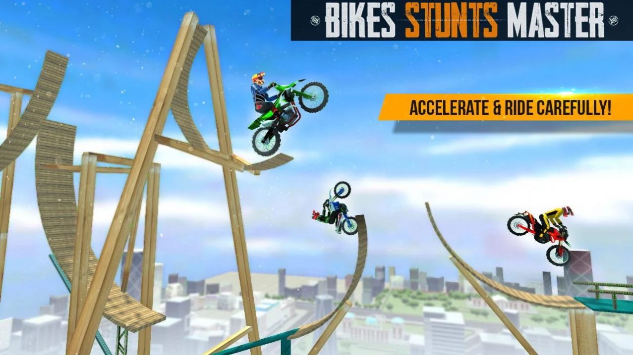 狂野飙车摩托(Bike Stunts Master)图2