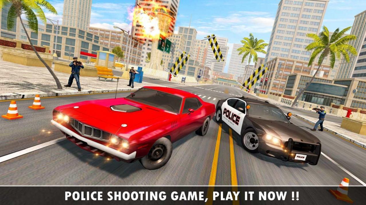 US警察Fps射手(US Police Fps Shooter)图0