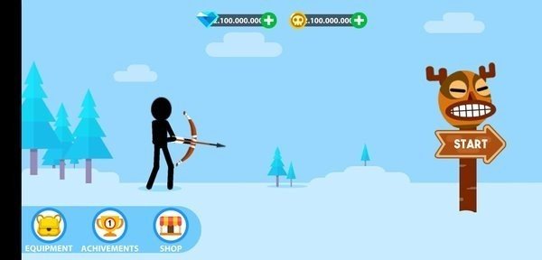 斯蒂克曼射箭大师(Stickman Archery Master)图1