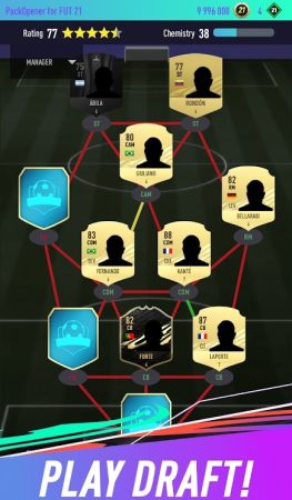 FUT21开箱模拟图1