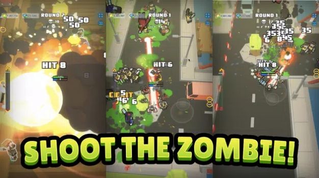 像素猎人僵尸射击(Zombie Shooter The Hunt)图1