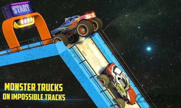 Monster Truck Ramp Stunts(怪物卡车大坡道手游)图1