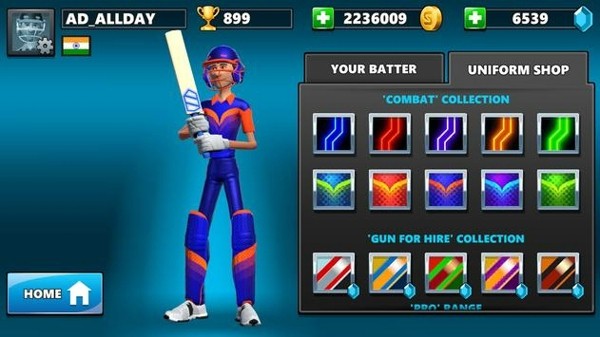 棒球现场手游Stick Cricket Live图0