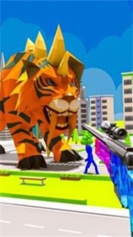 巨型怪兽狙击战Giant Monster Sniper Wars图1