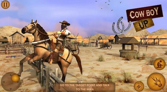 西部枪战牛仔冒险（Western Gunfighter Cowboy Game）图0