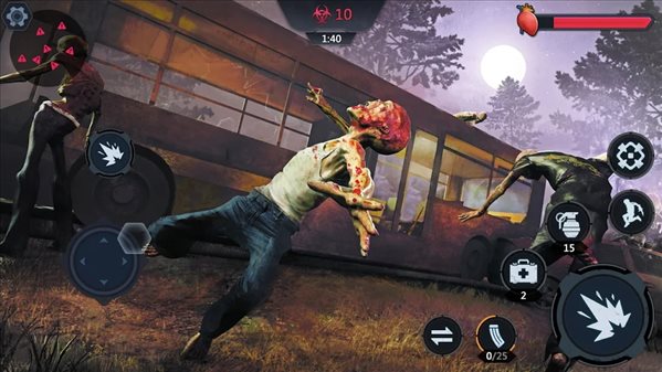 僵尸幸存者3D(Zombie Survival 3D)图0