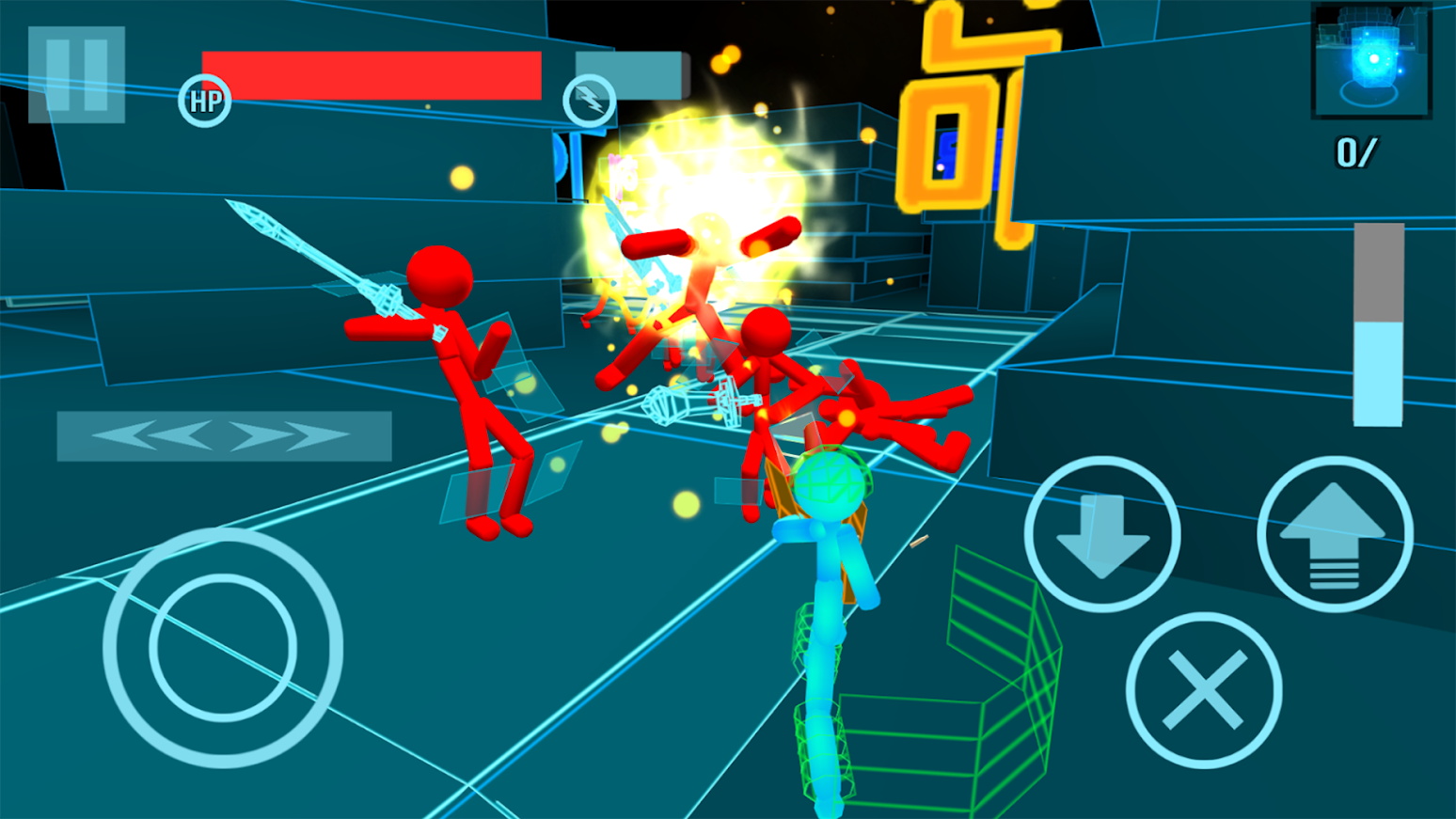 火柴人科技战争Stickman Neon Gun Warriors图3