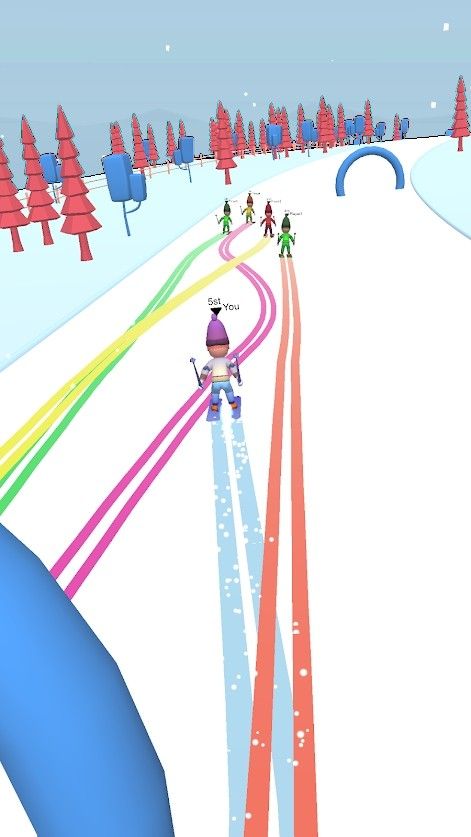 滑雪山3dSkier hill 3d图1