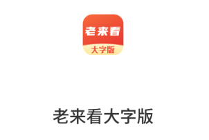 老来看大字版app