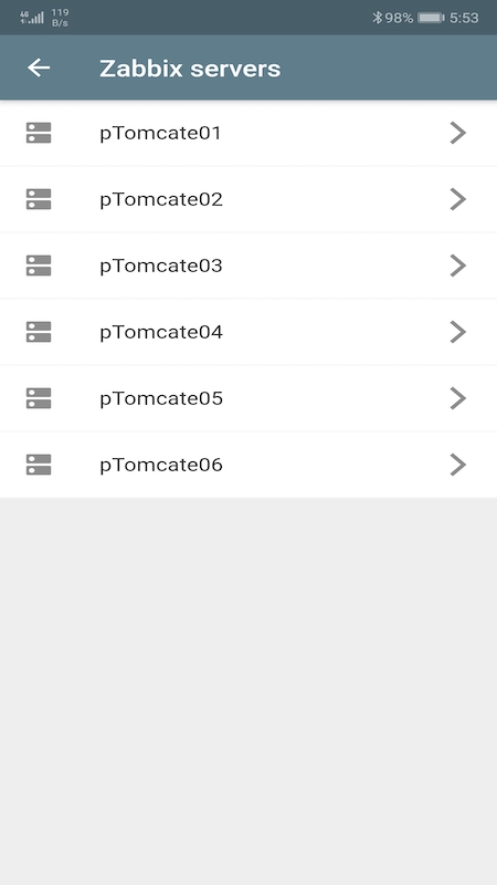 zCate-zabbix手机客户端图3