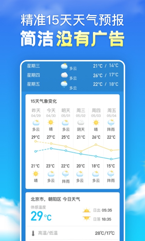 天气预报app图0