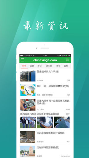 中信网app赛鸽直播平台-中国信鸽信息网图1