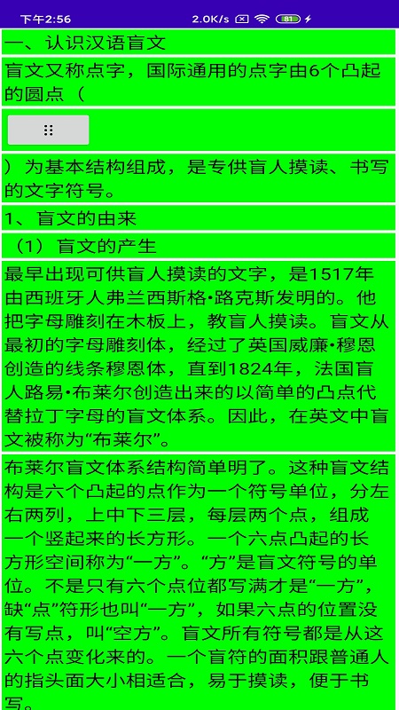 文星盲文学习助手app图3