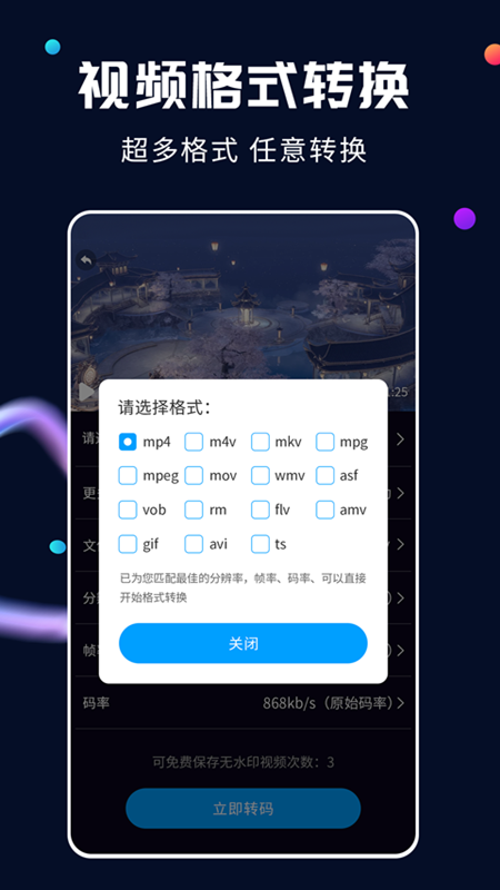 全能视频转换器免费版图2